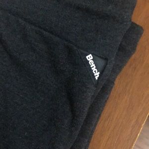 Bench, dark grey slim jogger sweatpants, size S